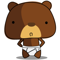 Muffin Kuma2(baby) : Bear chocolate.