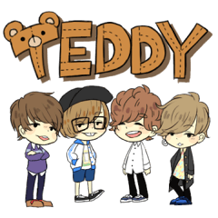 TEDDY公式スタンプ