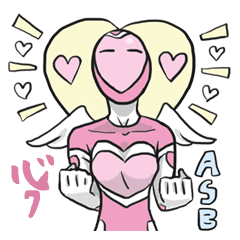 AsB – 心7 Heart Ranger (Love Pink)