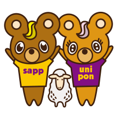 Sapp & Unipon with Hitsuji-san