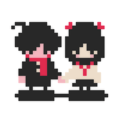 Pixels & Lovers #01 ユウ＆ユイ