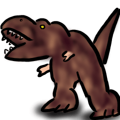 恐竜のＴ-レックスちゃん