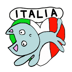 イタリアが大好きなネコ！