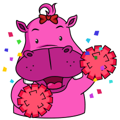 Pinky Hippo – too cute – (EN)