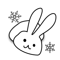 snow white rabbit