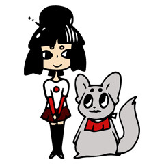 Risa and Boo