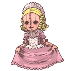 Creepsbury's haunted doll: Lizzie