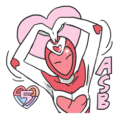 AsB – Kokoro Five (Heart Ranger)