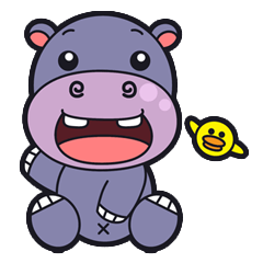 Jumbo – the big & cute hippo -