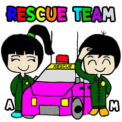 RESCUE TEAM STICKER