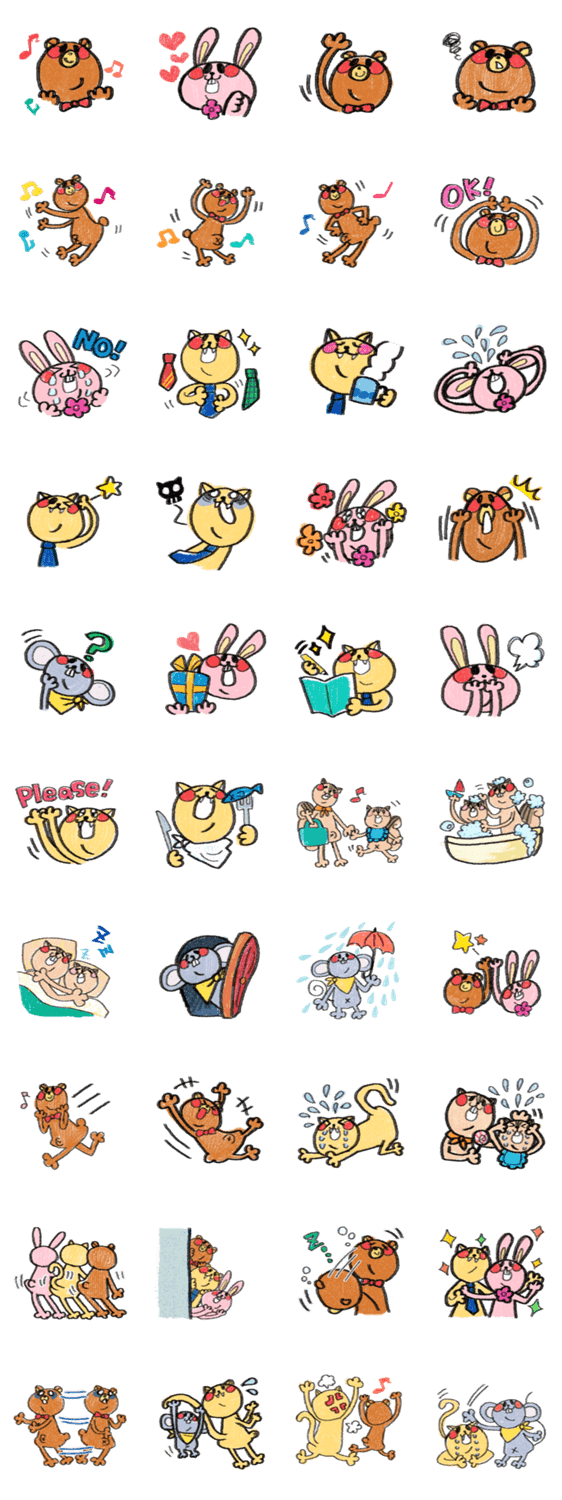 Tenny Bear & Sunnyday music