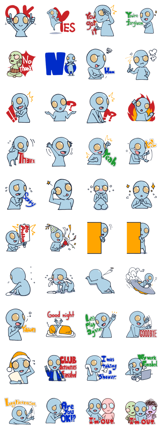 宇宙人のグレ太（英語バージョン）