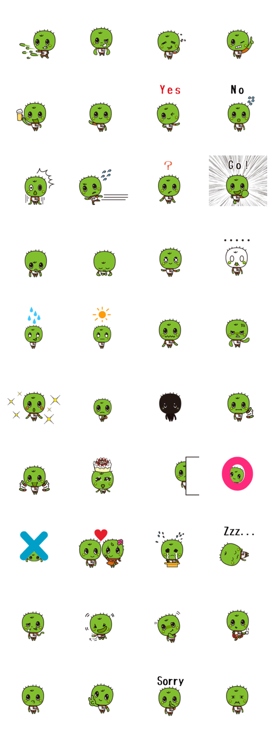 さぼてんの妖精「さぼ太」