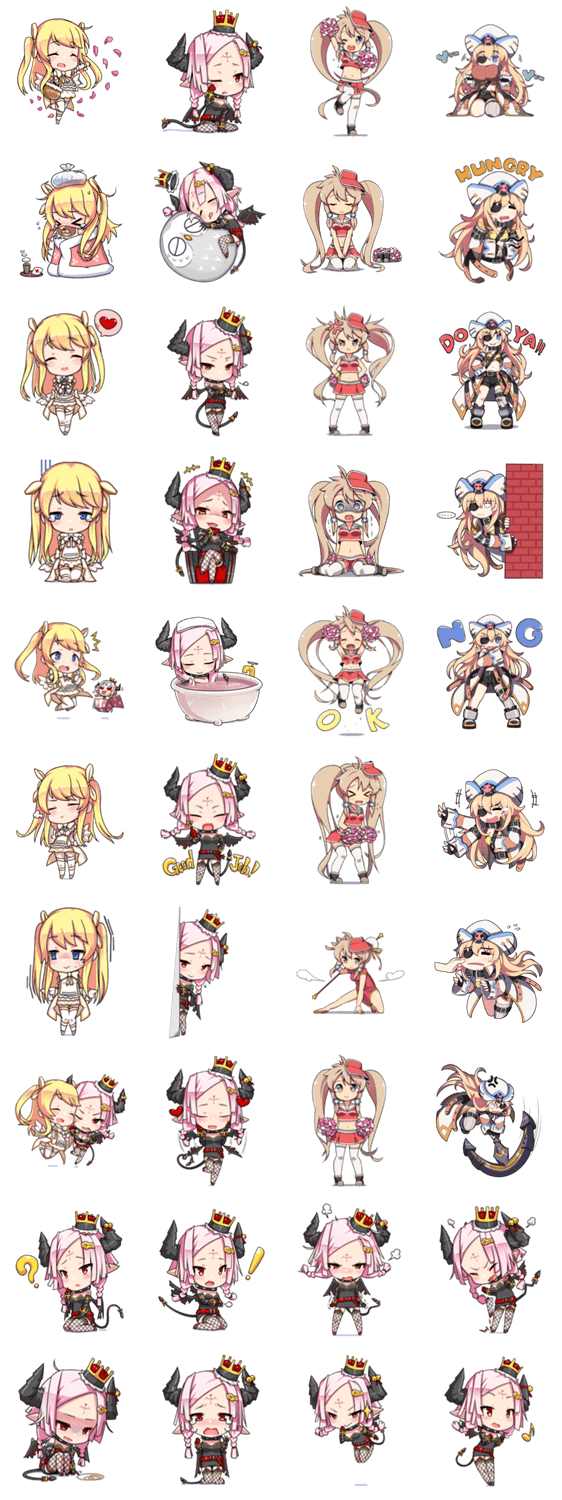 萌えキャラスタンプ