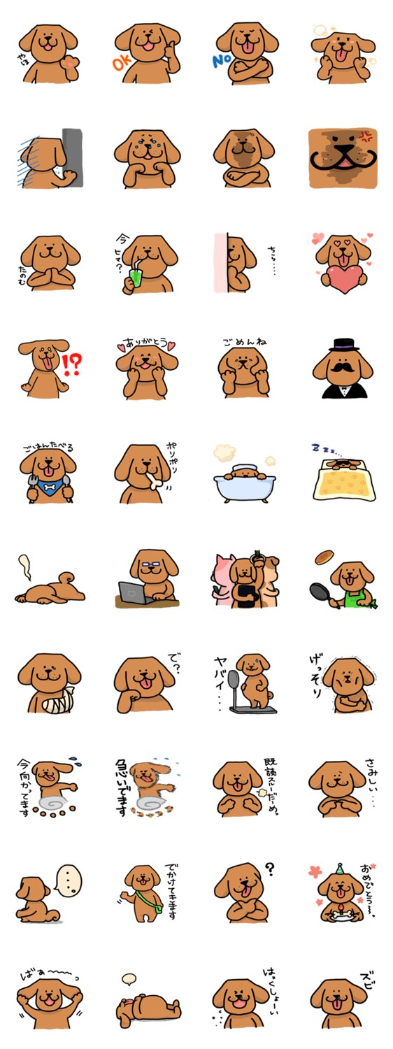 かわいくてゆる～い犬の日常