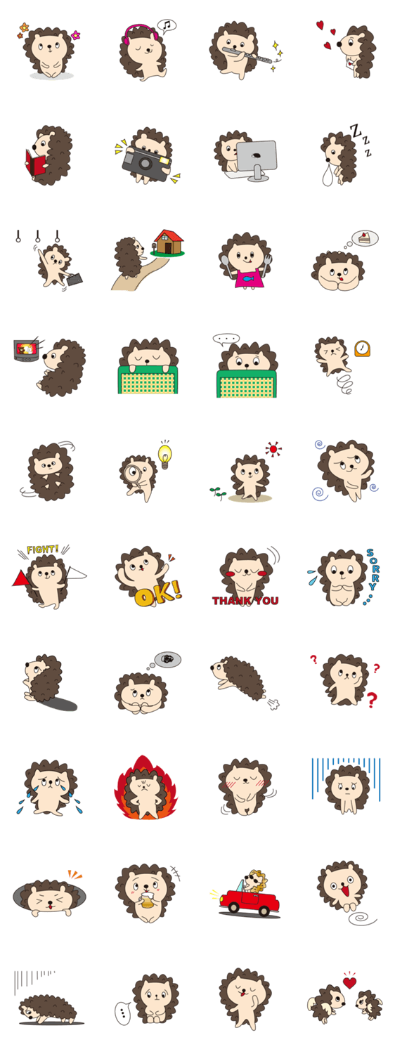 ハリネズミのちび