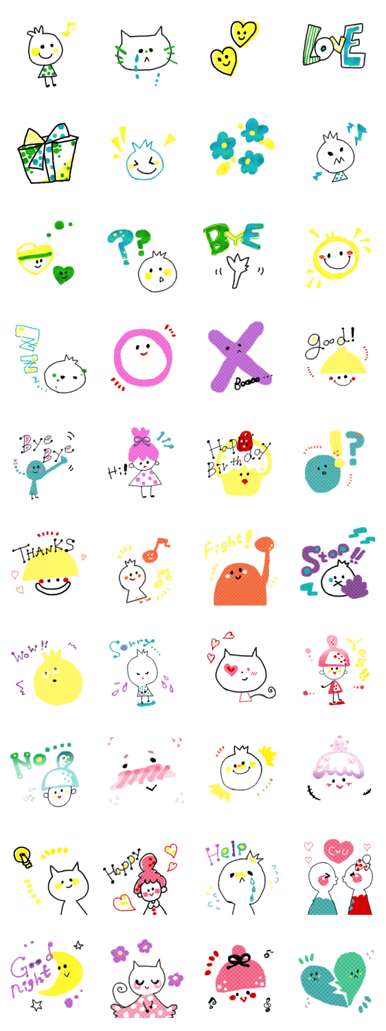 らくがきスタンプ