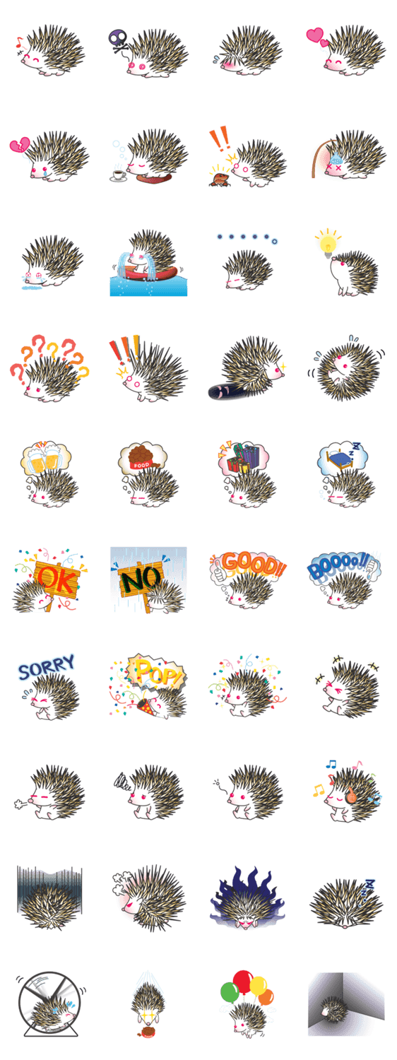 ハリネズミのブッキー