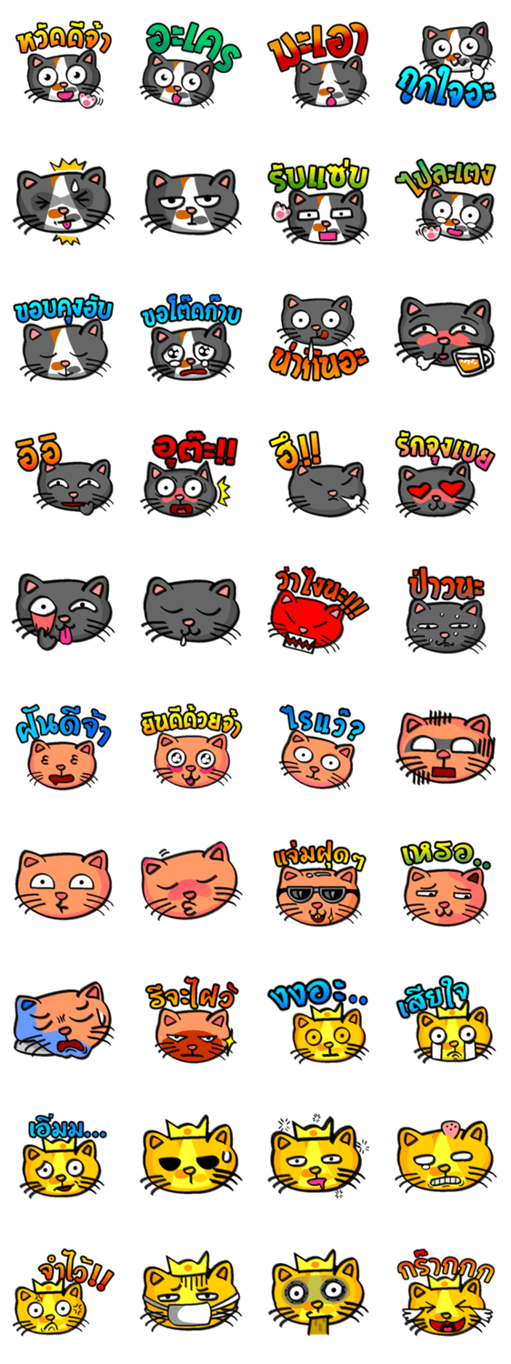 Cat Heads (Thai)