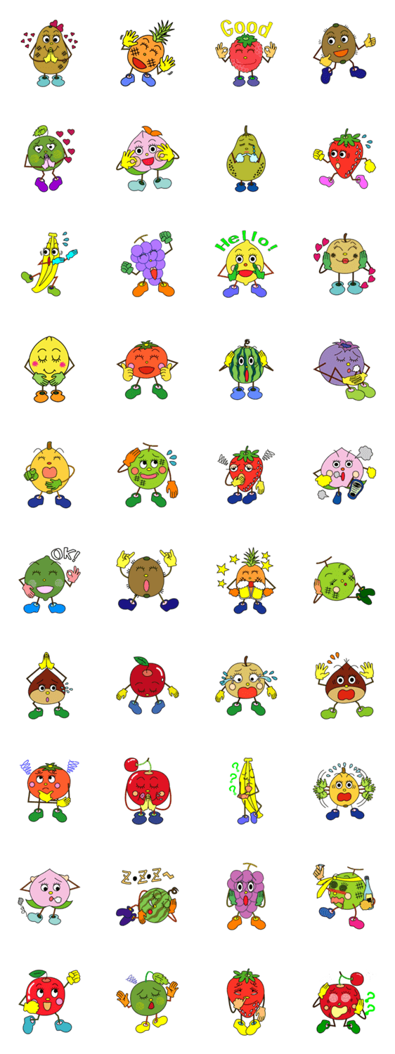 可愛いフルーツライフ