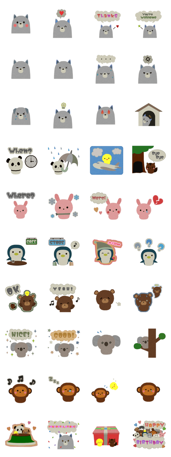 フェルトアニマルズ２