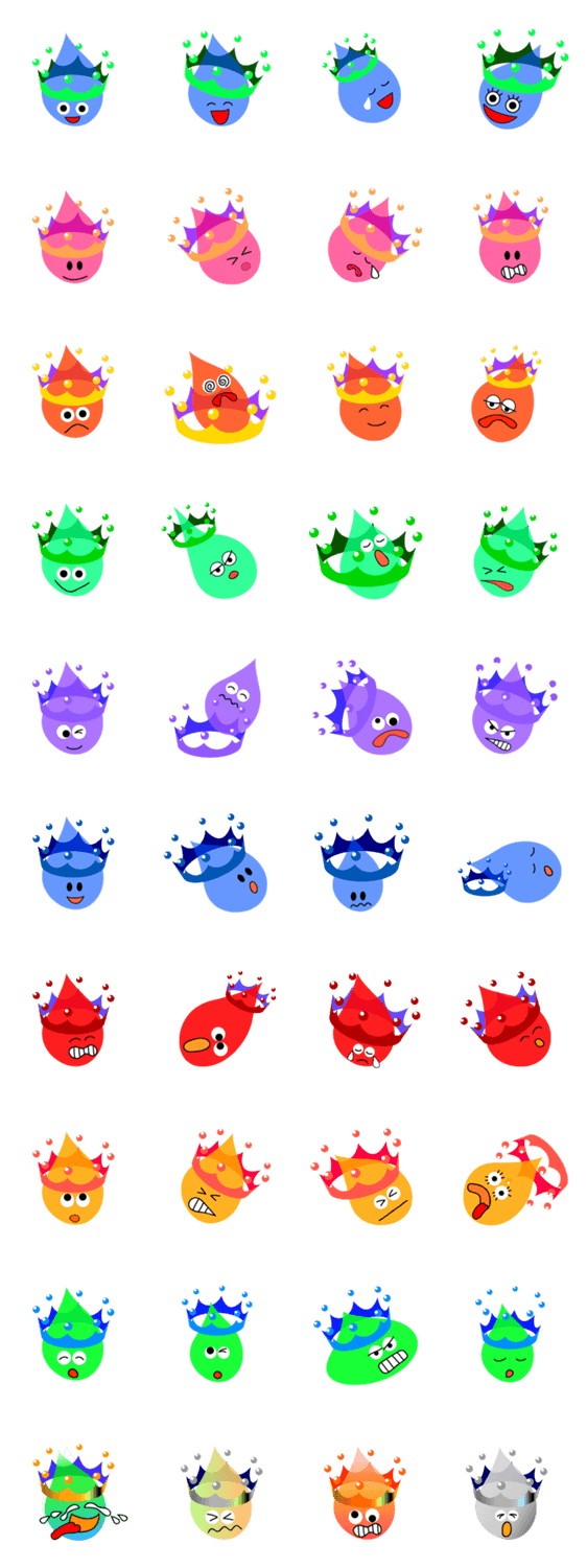 ミルククラウンとしずくちゃん