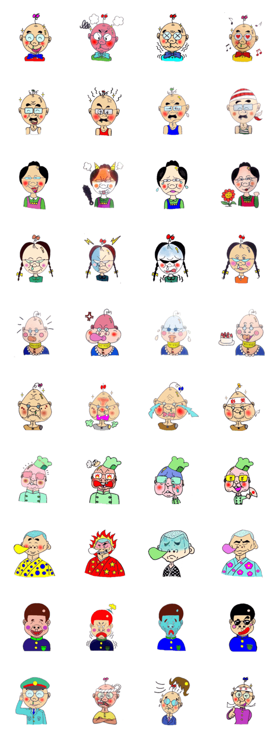 愉快なピッカリくんファミリー