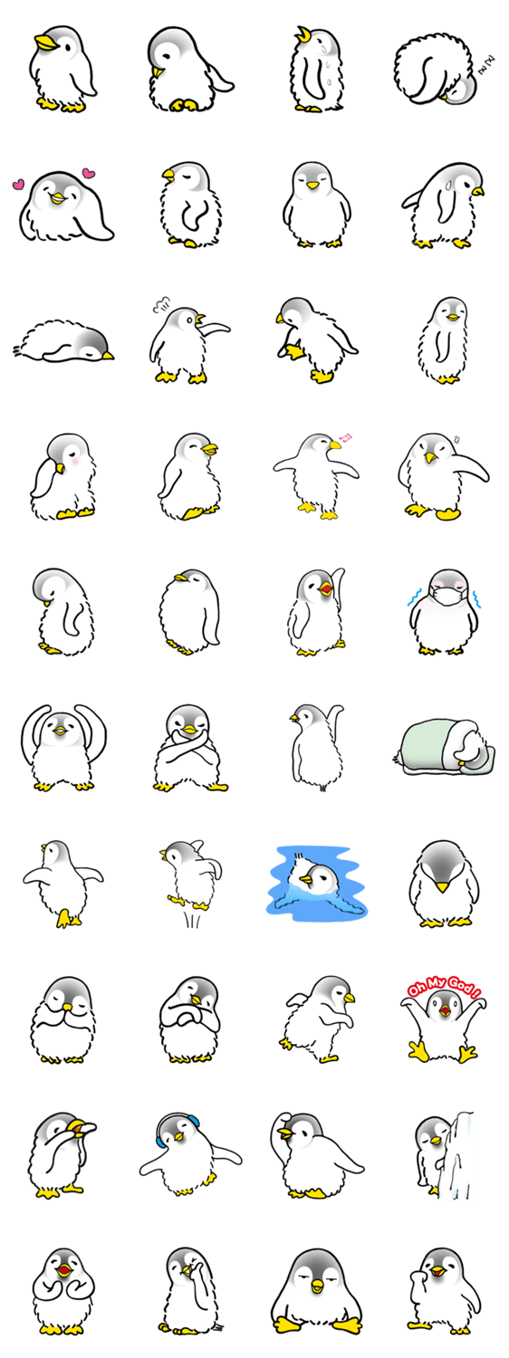 赤ちゃんペンギン、ペンくん