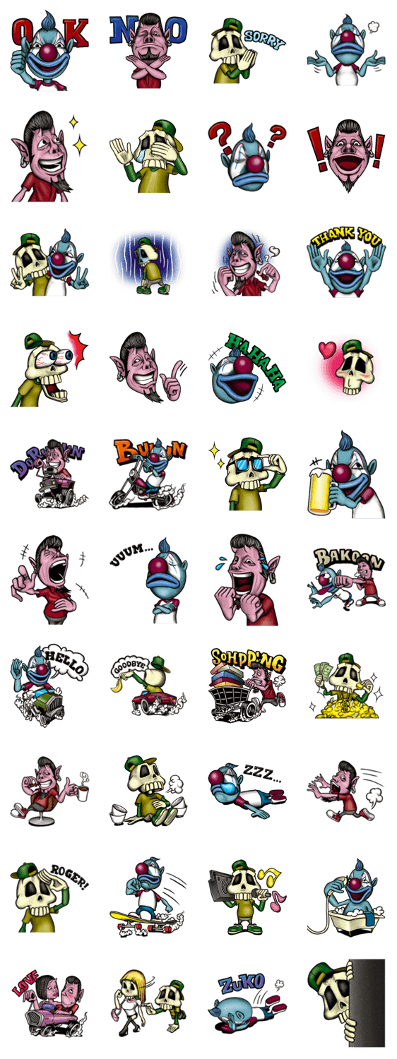 モンスタースタンプ