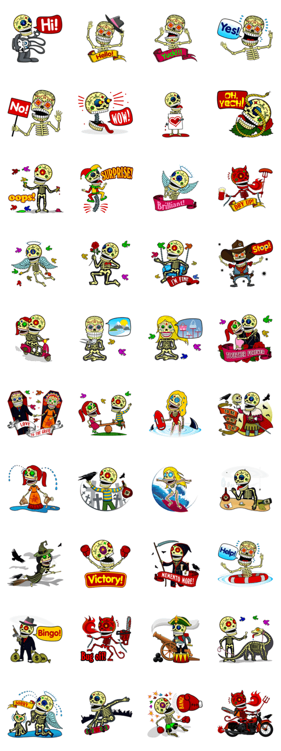 Funny Skeletons! Part One.