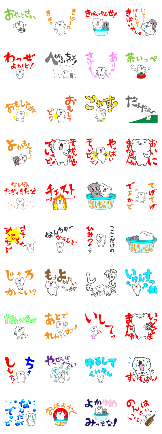 鹿児島弁シロクマどん３