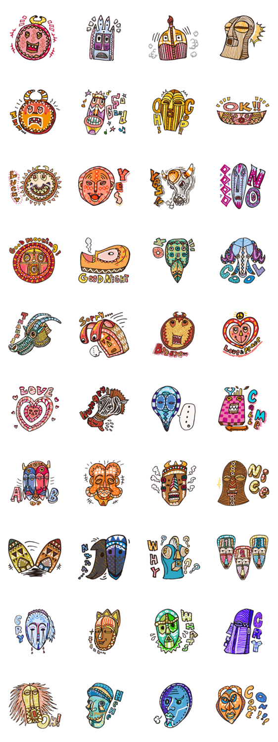 アフリカンマスク