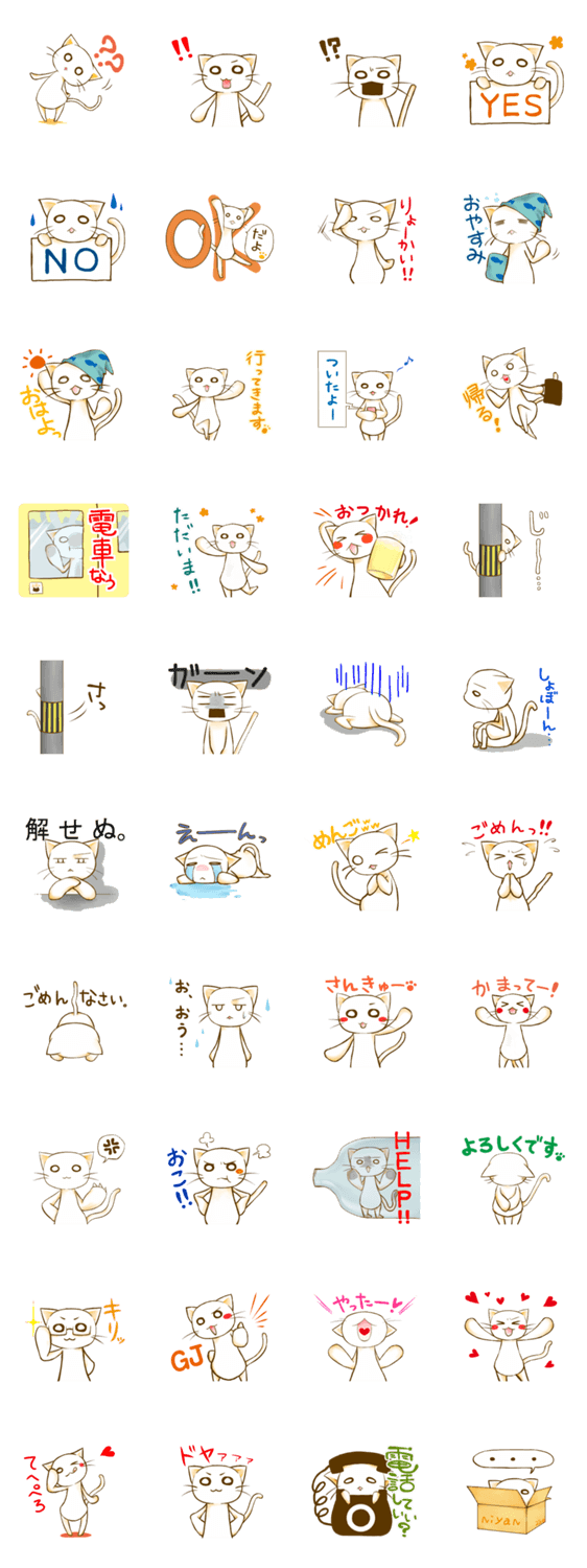 しろいにゃんこさん