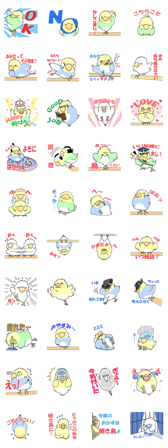 インコのピースケ