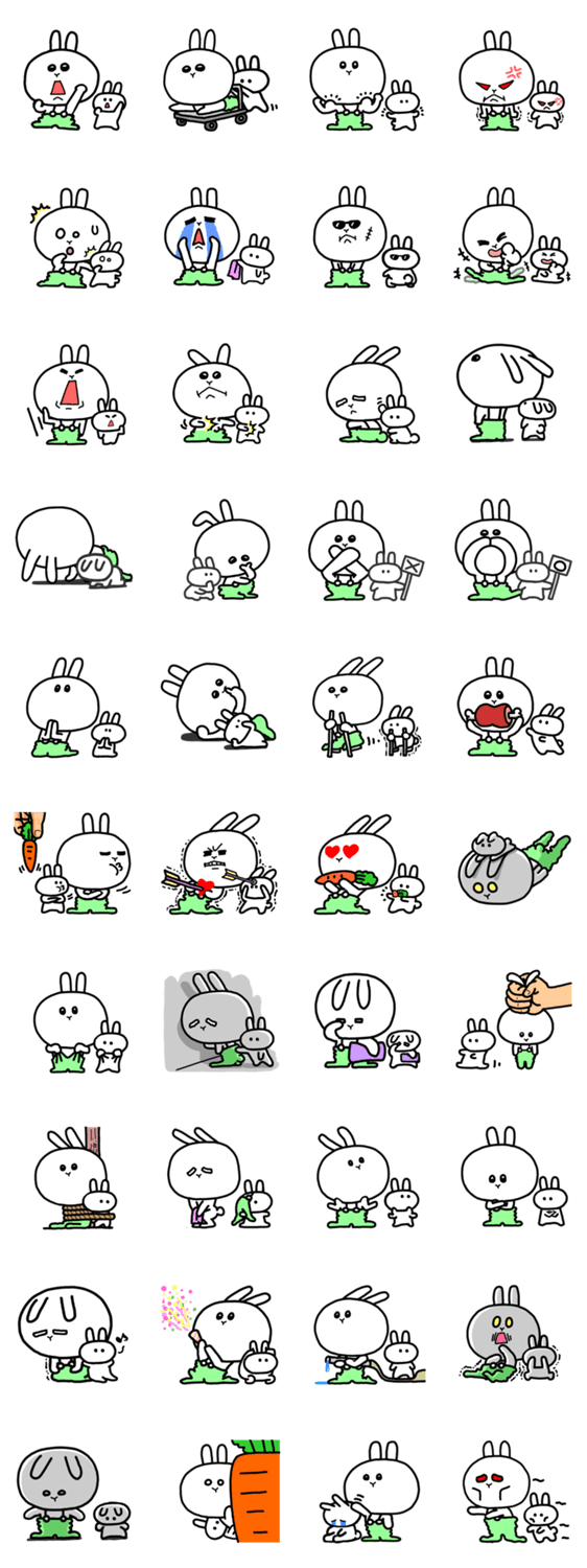 ラビピーとラビポー