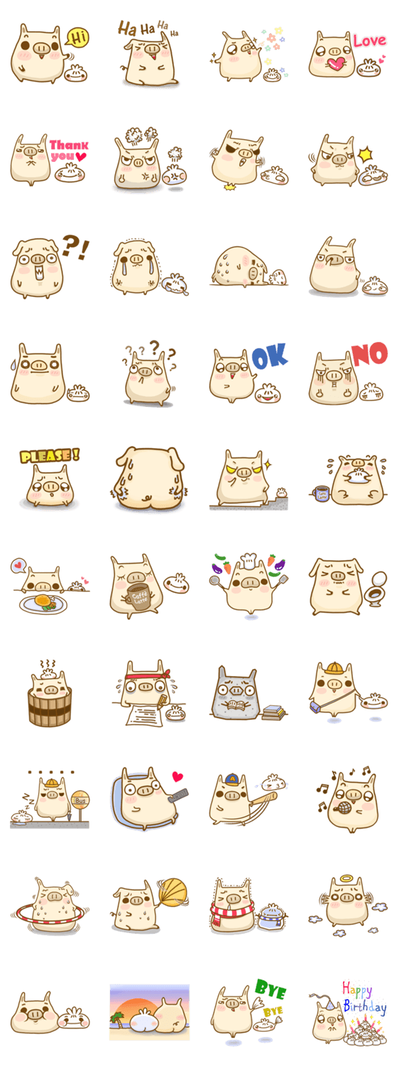 CoCo pig & Baby buns