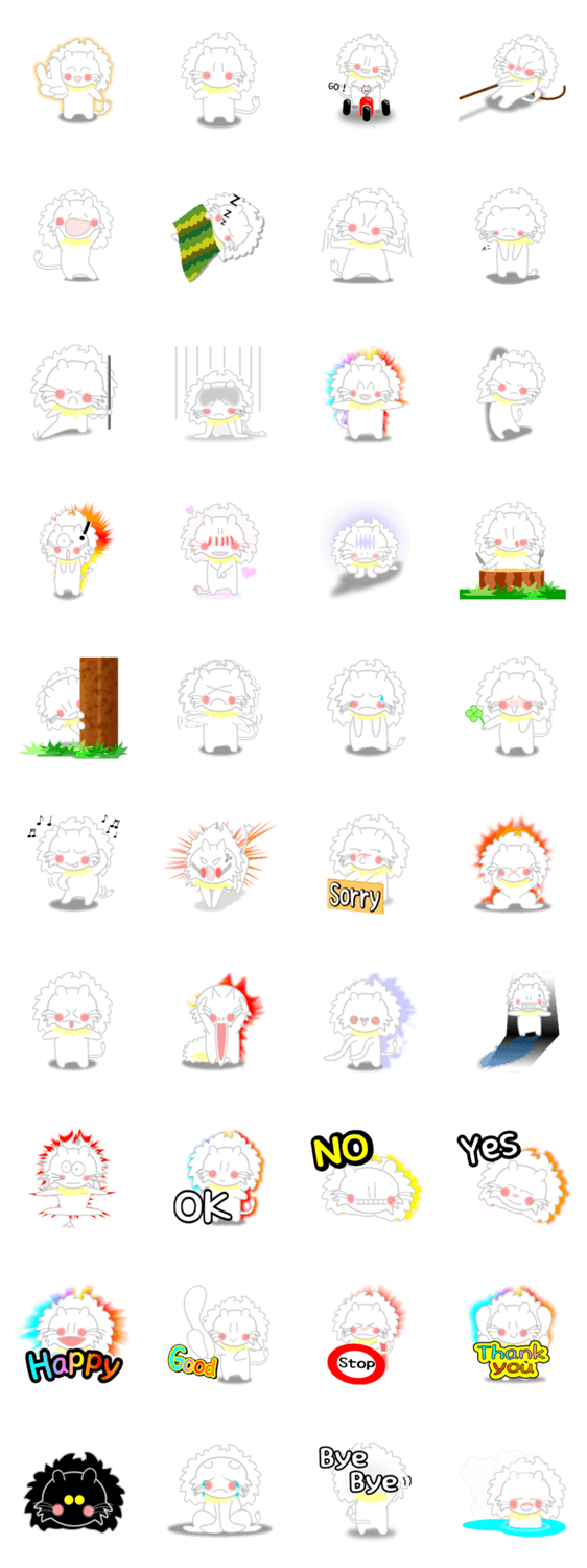 ホワイトライオンの「レグくん」