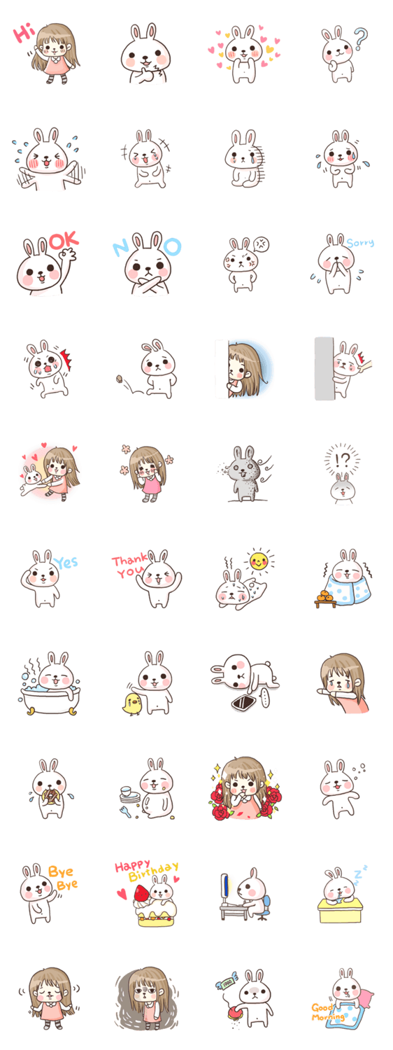 ウサギちゃんの日常