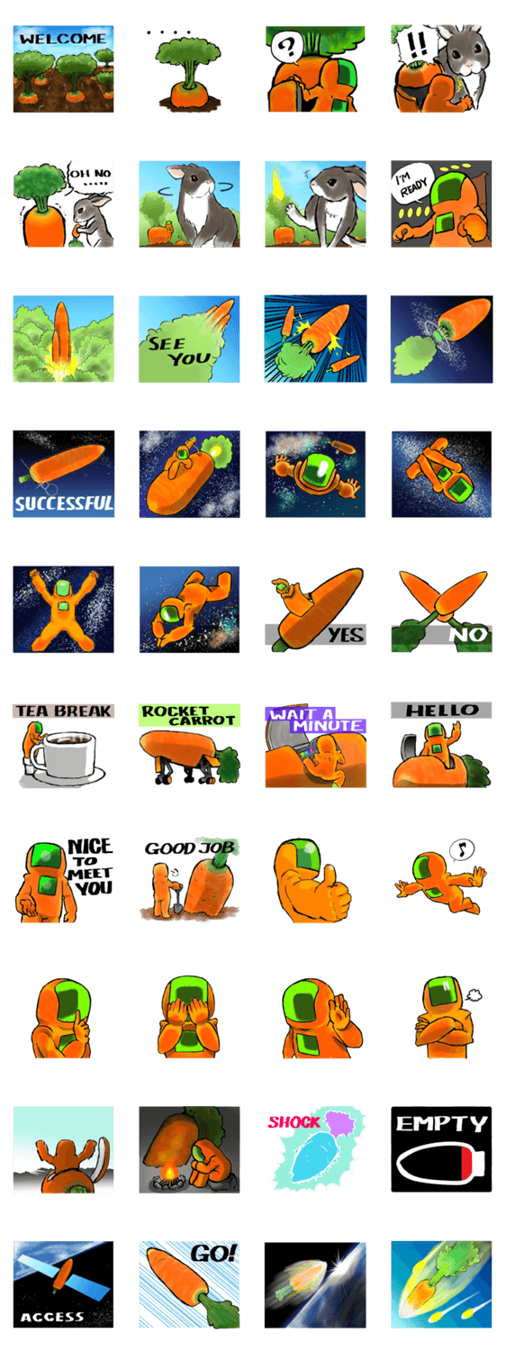 ロケット　キャロット