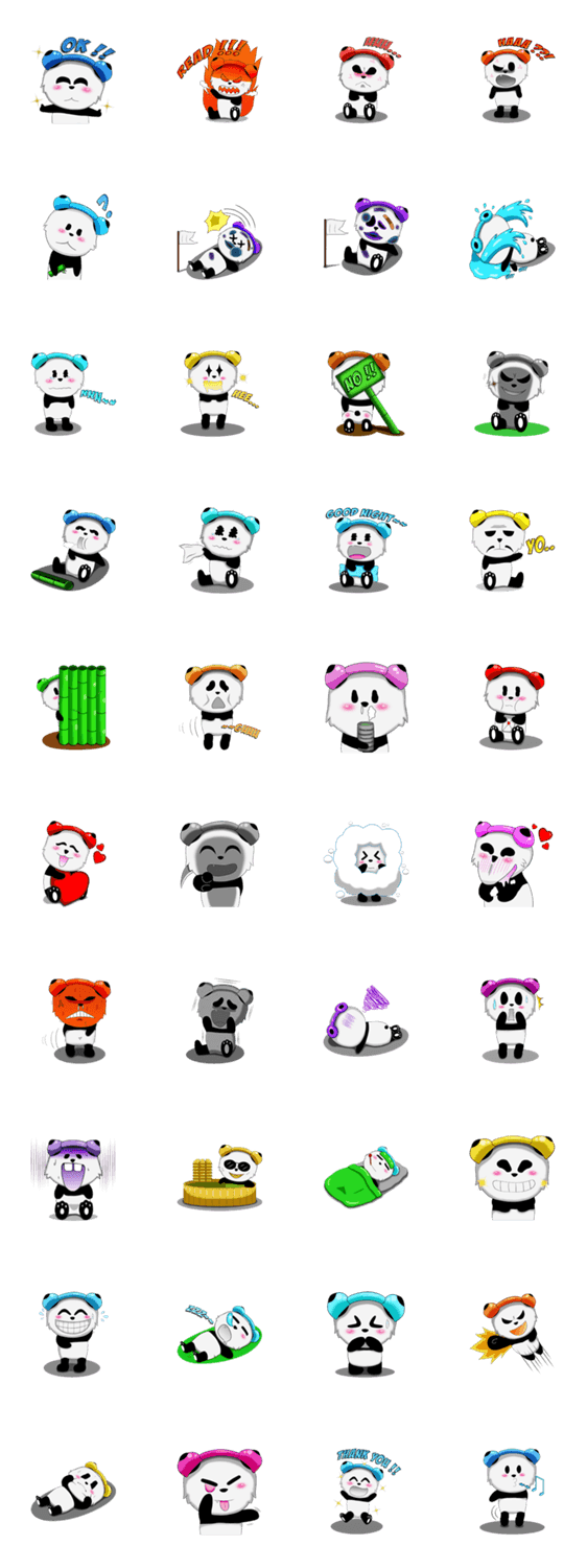 Emotional Little Panda