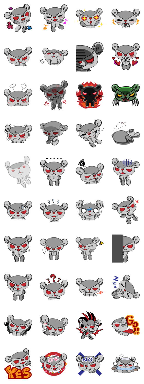 小悪魔クマのZetsu坊