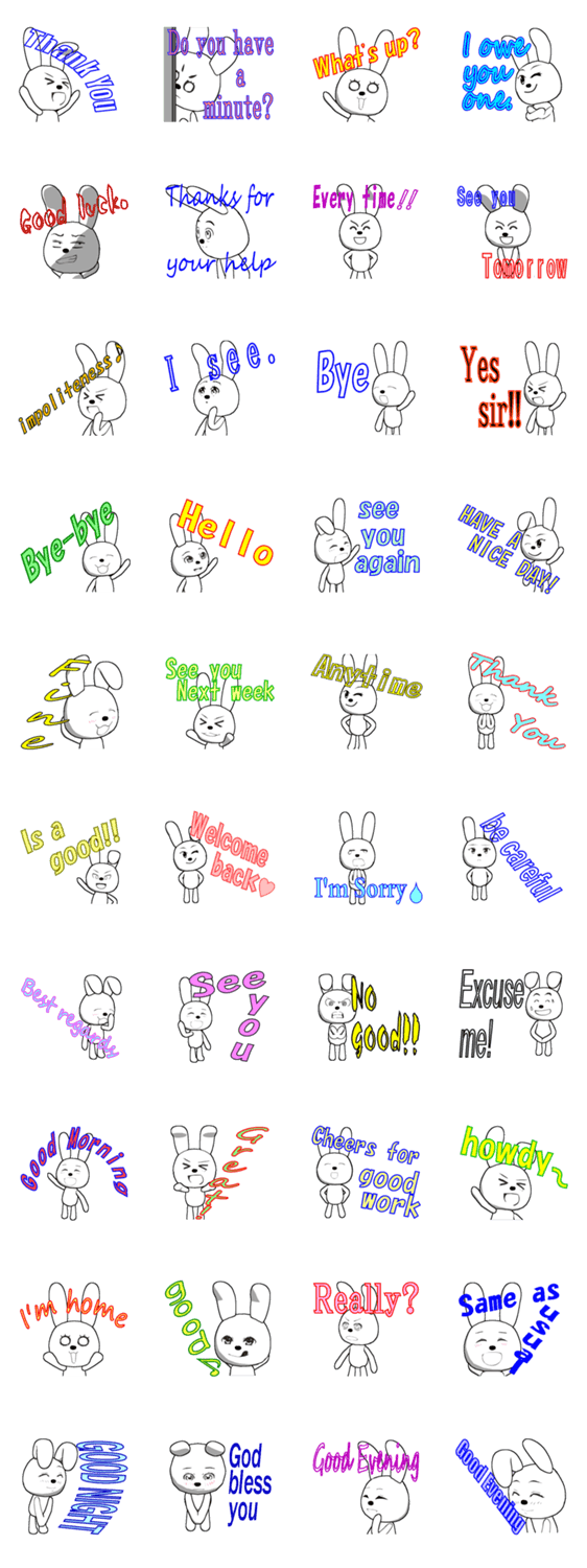 11th edition white rabbit expressive