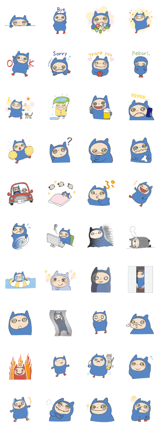 おにたんスタンプ