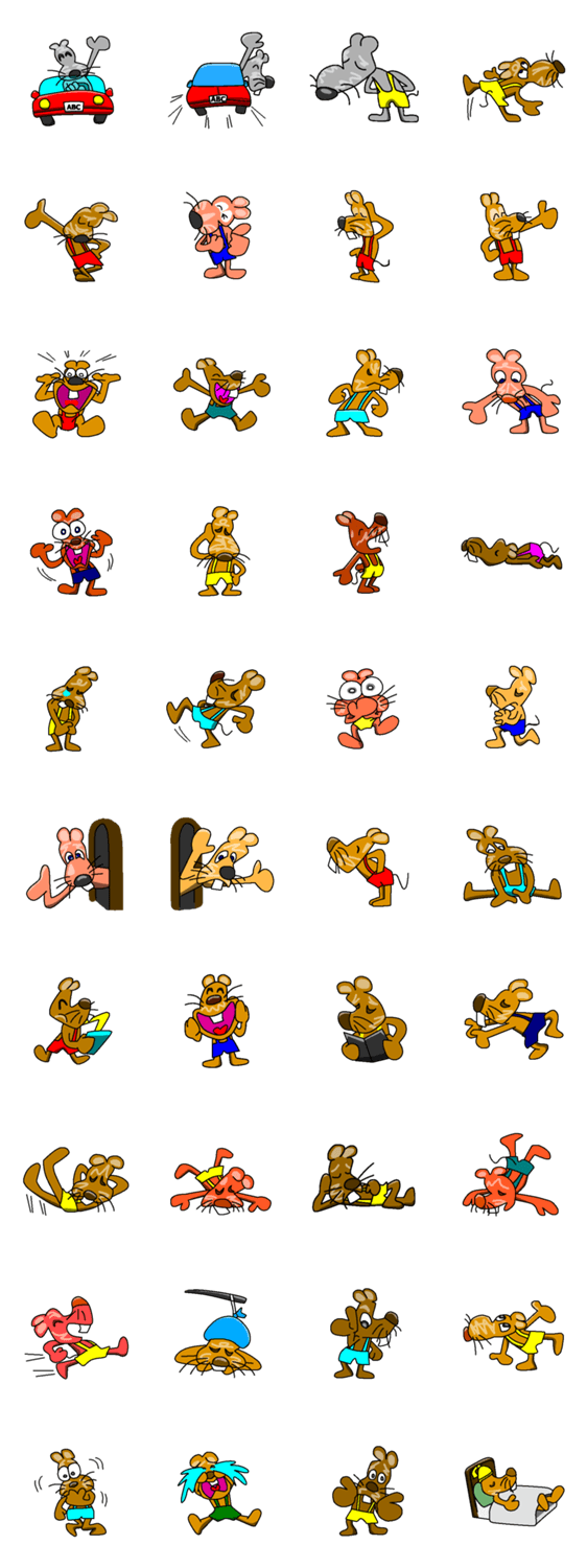 Dodah the funny mouse