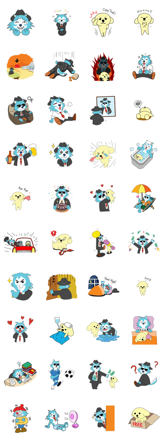 Sicilian Husky & Fellow