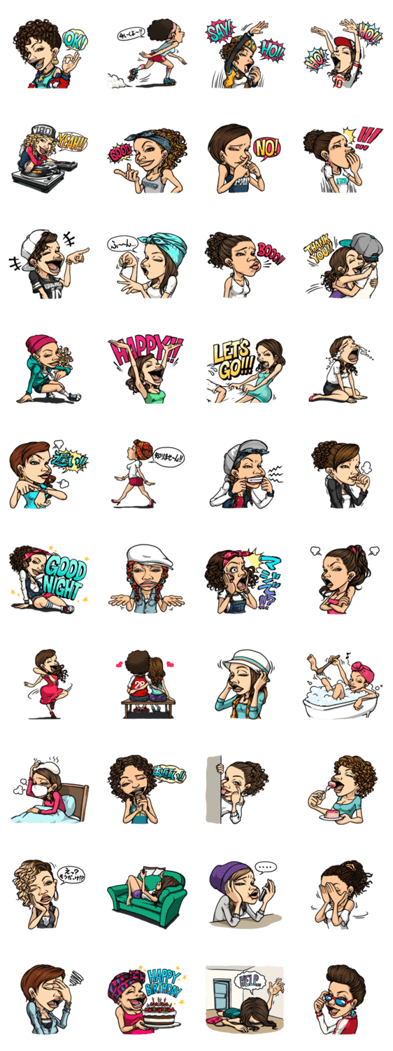 ヒップホップスタンプ3 for BGIRL -日本版-