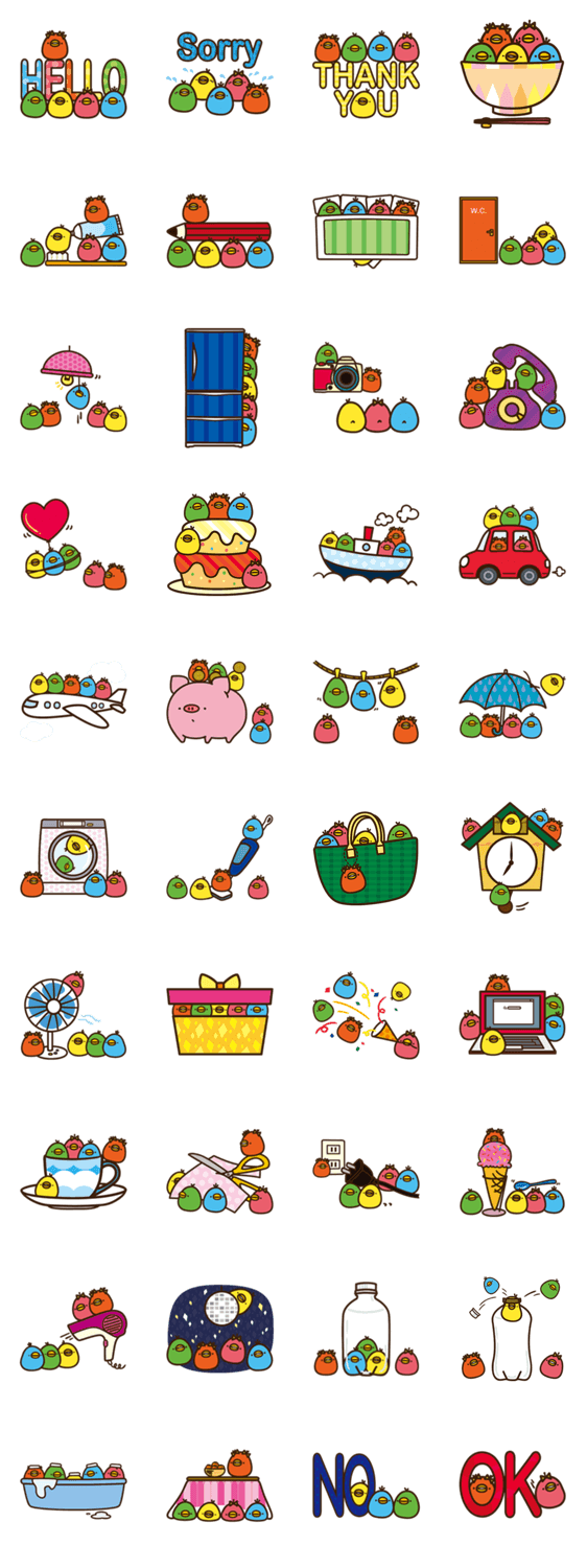 ゆるカワ★ピヨピヨぶらざーず