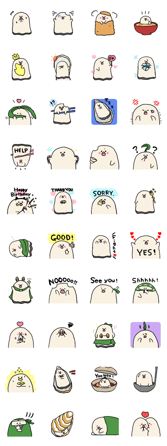 かきの妖精さん。