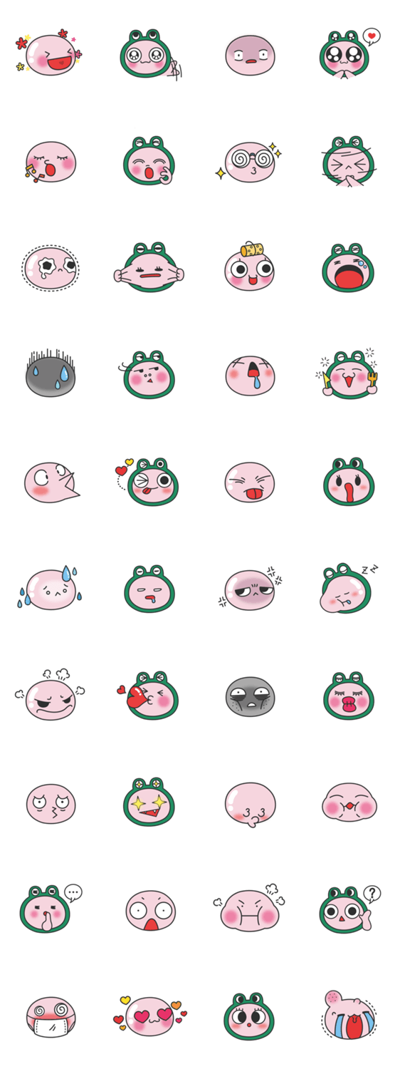 Pinkiru2版 (顔感情表現)