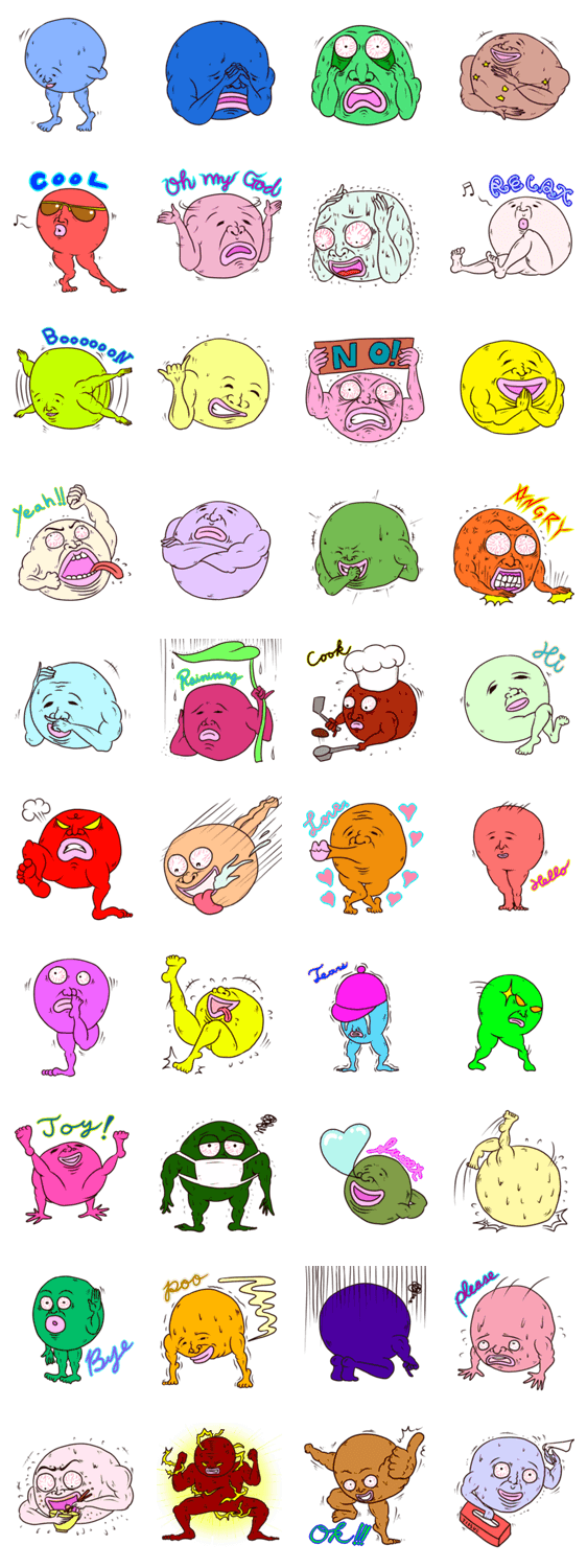 レインボーハッピービーンズ